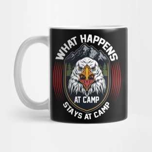 What Happens At Camp Stays At Camp T Shirt For Women Men Mug